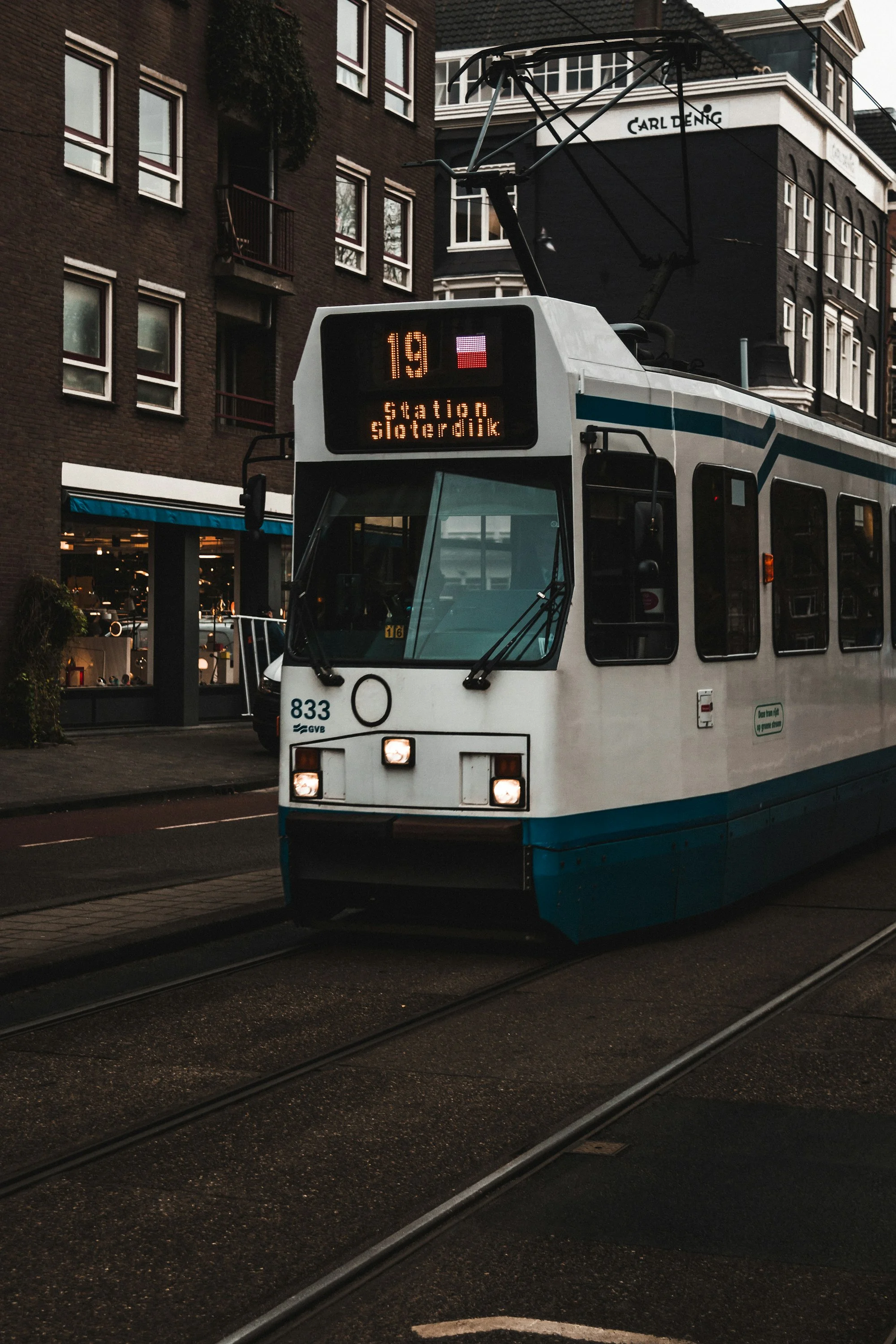 Tram in Amsterdam